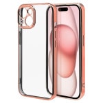 iPhone15  С եȥ TPU ˸ݸ ̩߷ Ѿ׷ۼ ꥢ Ʃ ᥿ե졼 ȥåץۡ 磻쥹б ԥ󥯥 ե ޥۥ 7595IP361TP 饹Хʥ