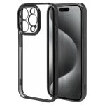 iPhone15 Pro  С եȥ TPU ˸ݸ ̩߷ Ѿ׷ۼ ꥢ Ʃ ᥿ե졼 ȥåץۡ 磻쥹б ֥å ե ޥۥ 7663IP361PTP 饹Хʥ