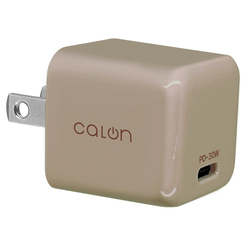 Ŵ ACץ ACŴ calon PDб 󥻥 AC USB Type-C 30W Power Delivery ® ®  ѥ  GaN ⲽꥦ б ȡ iPhone ޥ ޡȥե iPad ֥å  RACC30W01TA 饹Хʥ