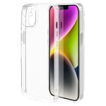 iPhone14 ������ ���С� �ϥ��֥�å� TPU�Х�ѡ�+PC �˸��ݸ� ��̩�߷� ���ꥢ Ʃ�� �����ե���14 ���ޥۥ����� 7806I261HLCL �饹���Хʥ�