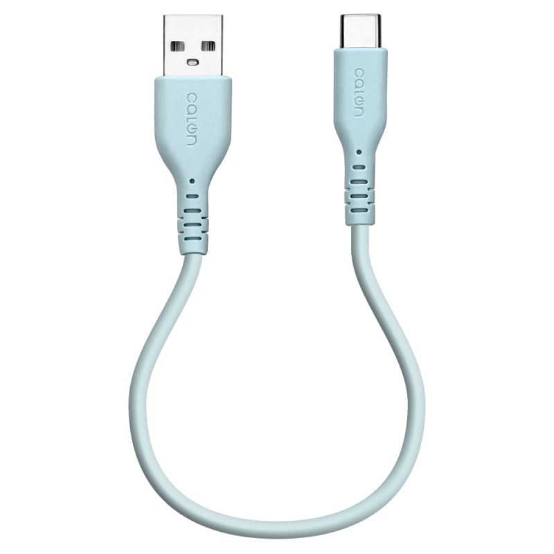 iPhone15 ���ޥ� �����֥� 3����ڥ� ���餫�� ���ꥳ�󥱡��֥� calon ���� �̿� 0.2�᡼�ȥ� 20����� Type-A to Type-C typea typec 3A 0.2m 20cm ���⡼�����֥롼 ���ޡ��ȥե��� ������ R02CAAC3A06SBL