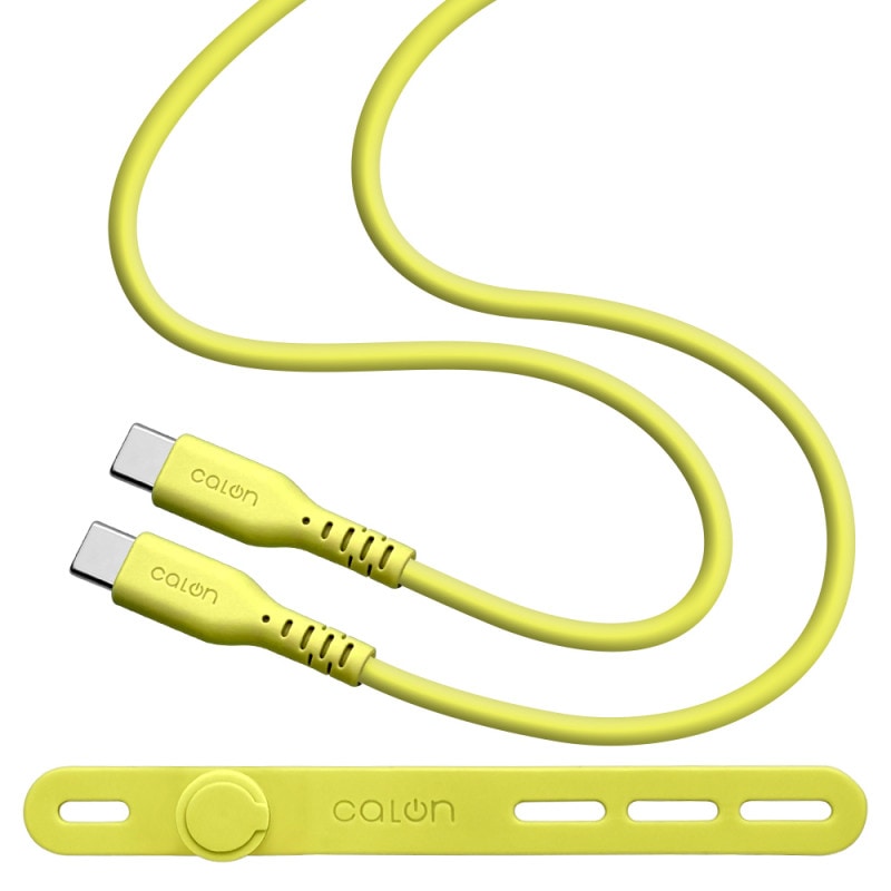 iPhone15 ���ޥ� �����֥� PD�б� ���餫�� ���ꥳ�󥱡��֥� calon ���� �̿� Type-C to Type-C typec Power Delivery 60W 1m 100cm �饤�।������ ���ޡ��ȥե��� ������ R10CACC3A04LY