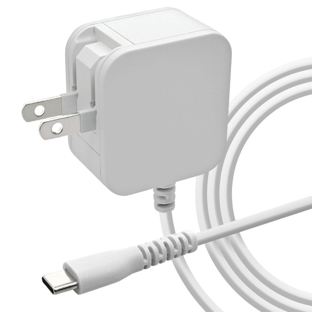 充電器 ACアダプター AC充電器 タイプC 2.4アンペア ケーブル一体型