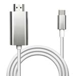 iPhone15 ���ޥ��� �ߥ顼��󥰥����֥� 4K �ե�HD ������C Type-C to HDMI ���ϥ����֥� 2.5�᡼�ȥ� ��˥� ����  ư�襢�ץ��б� 2.5�� �ۥ磻�� �����ե���15 ���ޡ��ȥե��� R25CACH02WH