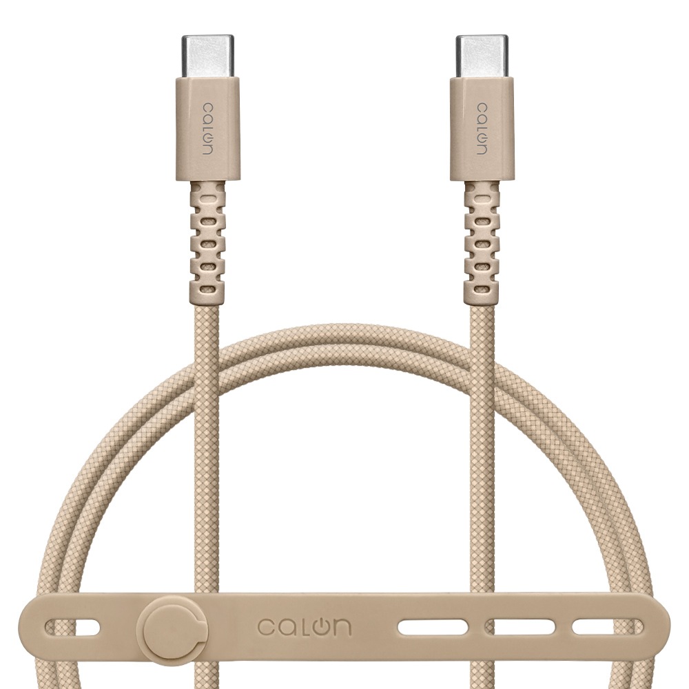 iPhone15 スマホ ケーブル PD対応 丈夫 強靭 ナイロンケーブル calon