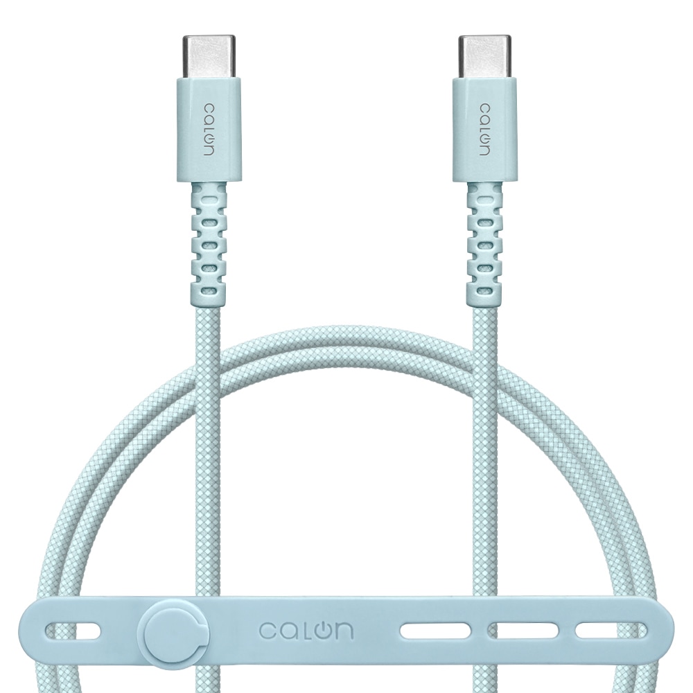 iPhone15 スマホ ケーブル PD対応 丈夫 強靭 ナイロンケーブル calon