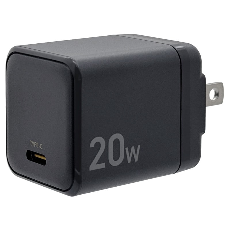 Ŵ ACץ USBŴ PDб 󥻥 AC USB Type-C typec 20W Power Delivery  ѥ  б 㥳륰졼 iPhone iPad ֥å RACC20W03CGRY