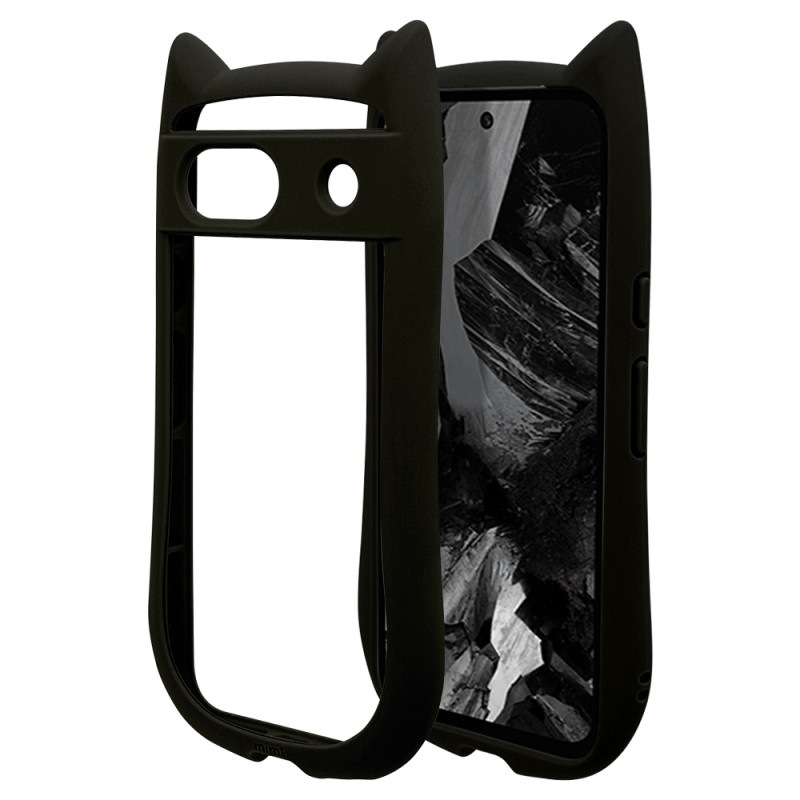 Google Pixel 8a ������ ���С� �ϥ��֥�å� mimi ǭ�� �ͥ��ߥ� �ͤ��ߤ� ǭ �ͥ� �ͤ� �Ѿ׷�ۼ� MIL���� ���� ��� ���̥��ꥢ ��Ʃ�� ���˶��� TPU�Х�ѡ������� ���ȥ�åץۡ��� �֥�å� ���ޥۥ����� 7923PXL8AHPBK