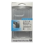 Google Pixel 9 Pro Fold ������ ���С� �ϡ��� ���� ���ꥢ Ʃ�� 1.5mm �磻��쥹�����б� �ޤꤿ���� ���ɻ� �������� �ԥ����� �ե������ ���ޥۥ����� 8047PF2PCCL �饹���Хʥ�