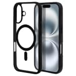 iPhone16  С ϥ֥å MagSafeб RHINOX 饤Υå Ѿ׷ۼ MIL ꥢ ɽ̹5H TPUХѡ 磻쥹б ֥åߥꥢ ե ޥۥ 8119IP461HAMBK 饹Хʥ