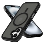 iPhone16 ������ ���С� �ϥ��֥�å� MagSafe�б� Air_C �Ѿ׷�ۼ� MIL���� ���� ��� �ޥåȲù� �����ɻ� TPU�Х�ѡ������� �������å���� �磻��쥹�����б� �֥�å� �����ե��� ���ޥۥ����� 8127IP461HPMBK �饹���Хʥ�