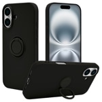 iPhone16  С եȥ TPU ޥۥդ ɻ  ȥåץۡ ֥å ե ޥۥ 8130IP461TPRBK 饹Хʥ