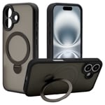 iPhone16  С ϥ֥å ZEROSAFE Shaft MagSafeб ˸ݸ Ѿ׷ۼ MIL ޥå TPUХѡ դ ɻ եȥ֥å ե ޥۥ 8287IP461ZSFSLBK 饹Хʥ