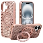 iPhone16  С ϥ֥å ZEROSAFE Mesh MagSafeб Ѿ׷ۼ MIL TPUХѡ դ å ɻ ԥ ե ޥۥ 8303IP461ZSFMPK 饹Хʥ