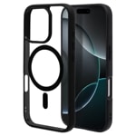 iPhone16 Pro  С ϥ֥å MagSafeб RHINOX 饤Υå Ѿ׷ۼ MIL ꥢ ɽ̹5H TPUХѡ 磻쥹б ֥åߥꥢ ե ޥۥ 8214IP461PHAMBK 饹Хʥ
