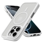 iPhone16 Pro  С ϥ֥å MagSafeб Air_C Ѿ׷ۼ MIL   ޥåȲù ɻ TPUХѡ å 磻쥹б ۥ磻 ե ޥۥ 8218IP461PHPMWH 饹Хʥ