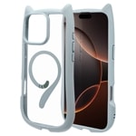 iPhone16 Pro Max  С ϥ֥å MagSafeб mimi ǭ ͥߥ ͤߤ Ѿ׷ۼ MIL ̥ꥢ TPUХѡ 磻쥹б ⡼֥롼 ե ޥۥ 8338IP467PHPMSBL 饹Хʥ