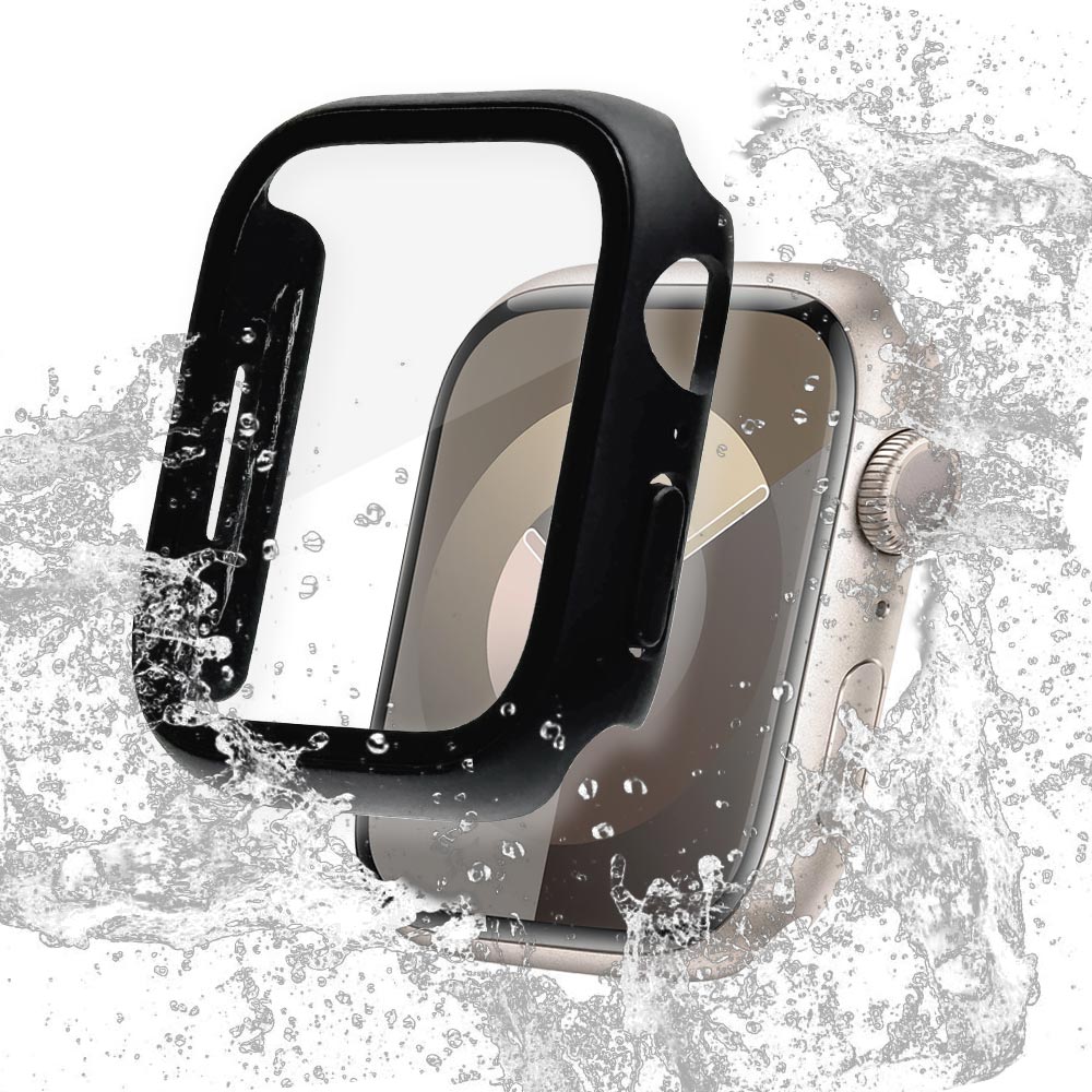 Apple Watch series8 series7 45mm ガラスフィルム ケース カバー