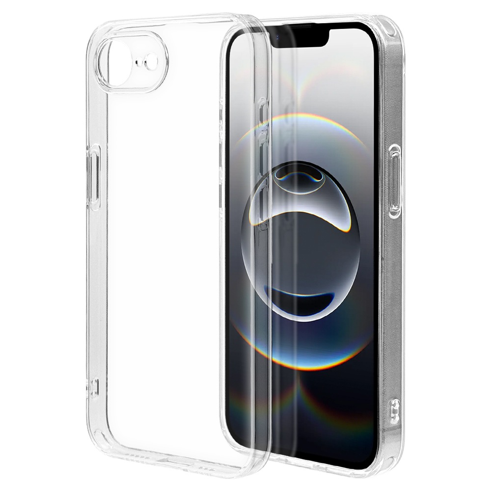 BY iPhone 16e ケース カバー ソフトケース TPU 極限保護 精密設計 耐