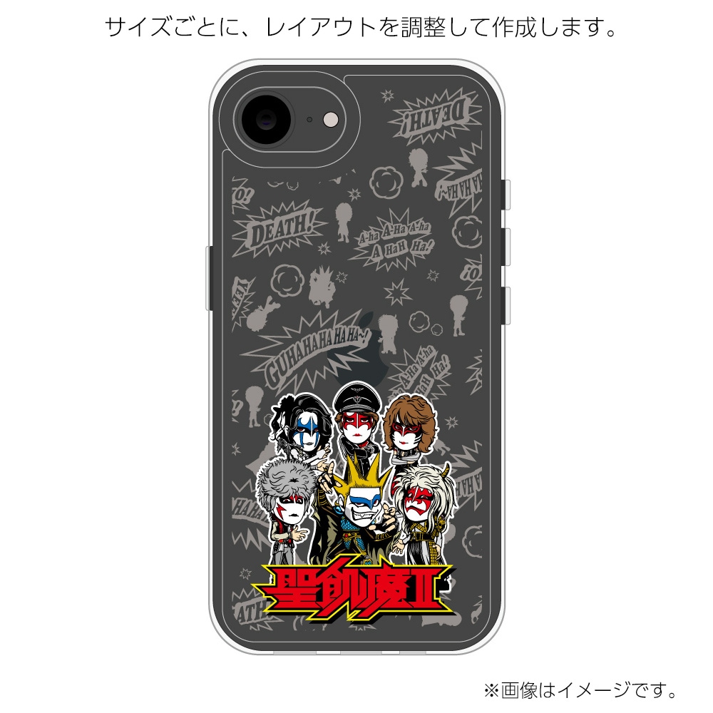 聖飢魔II公認 オリジナルデザイン iPhoneシリーズ 機種別専用背面