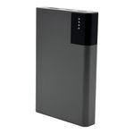 BY ��Х���Хåƥ꡼ 5000mAh 2�ݡ��� ������C ������A 12��å� 2.4����ڥ� USB Type-C Type-A 12W 2.4A LED���󥸥������� ������ Smart IC ���㥳���륰�졼 iPhone ���ޥ� R-LI050C12W01CGRY �饹���Хʥ�
