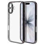 iPhone17  С եȥ TPU ˸ݸ ̩߷ Ѿ׷ۼ ꥢ Ʃ ᥿ե졼 ȥåץۡ 磻쥹б ֥å ե ޥۥ 8870IP5ATPLBK 饹Хʥ