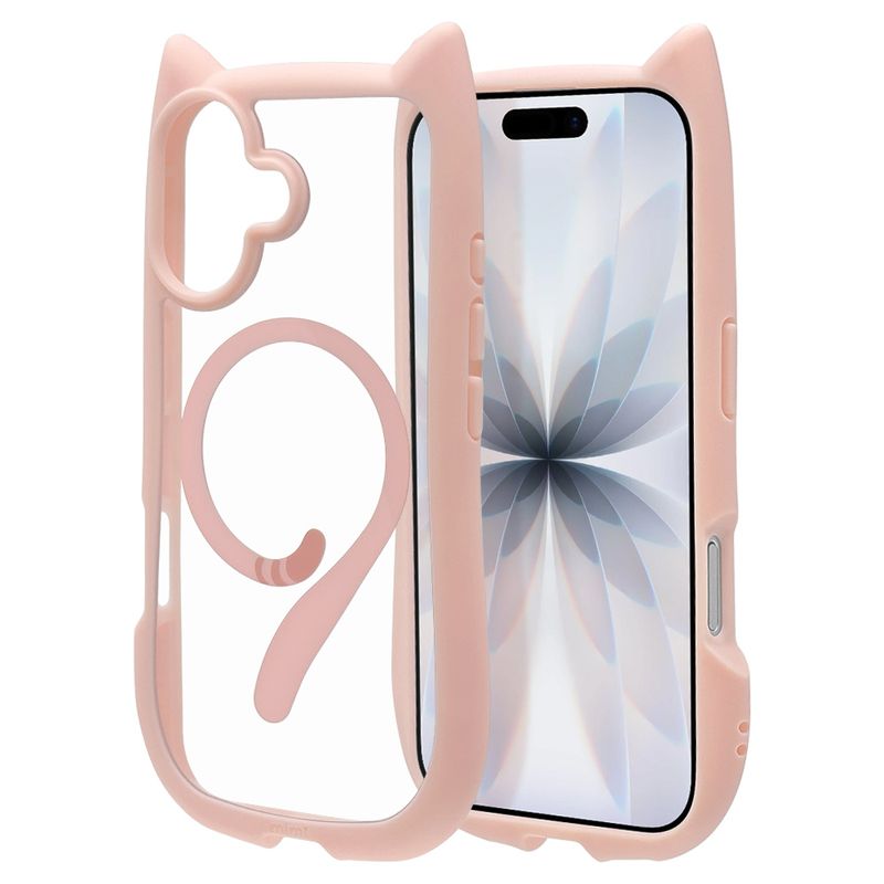 iPhone17 ������ ���С� �ϥ��֥�å� MagSafe�б� �ޥ��ͥåȽ��� mimi ǭ�� �ͥ��ߥ� �ͤ��ߤ� �Ѿ׷�ۼ� MIL ���̥��ꥢ TPU�Х�ѡ������� �磻��쥹���� ���⡼�����ԥ� �����ե��� ���ޥۥ����� 8911IP5AHPMSPK �饹���Хʥ�