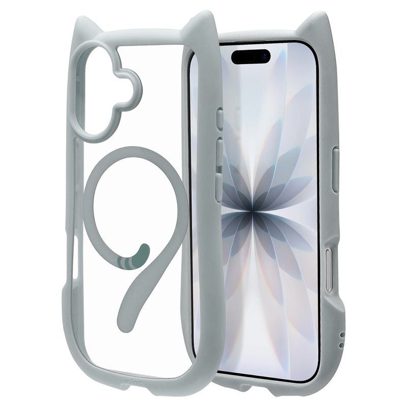 iPhone17 ������ ���С� �ϥ��֥�å� MagSafe�б� �ޥ��ͥåȽ��� mimi ǭ�� �ͥ��ߥ� �ͤ��ߤ� �Ѿ׷�ۼ� MIL ���̥��ꥢ TPU�Х�ѡ������� �磻��쥹���� ���⡼�����֥롼 �����ե��� ���ޥۥ����� 8912IP5AHPMSBL �饹���Хʥ�