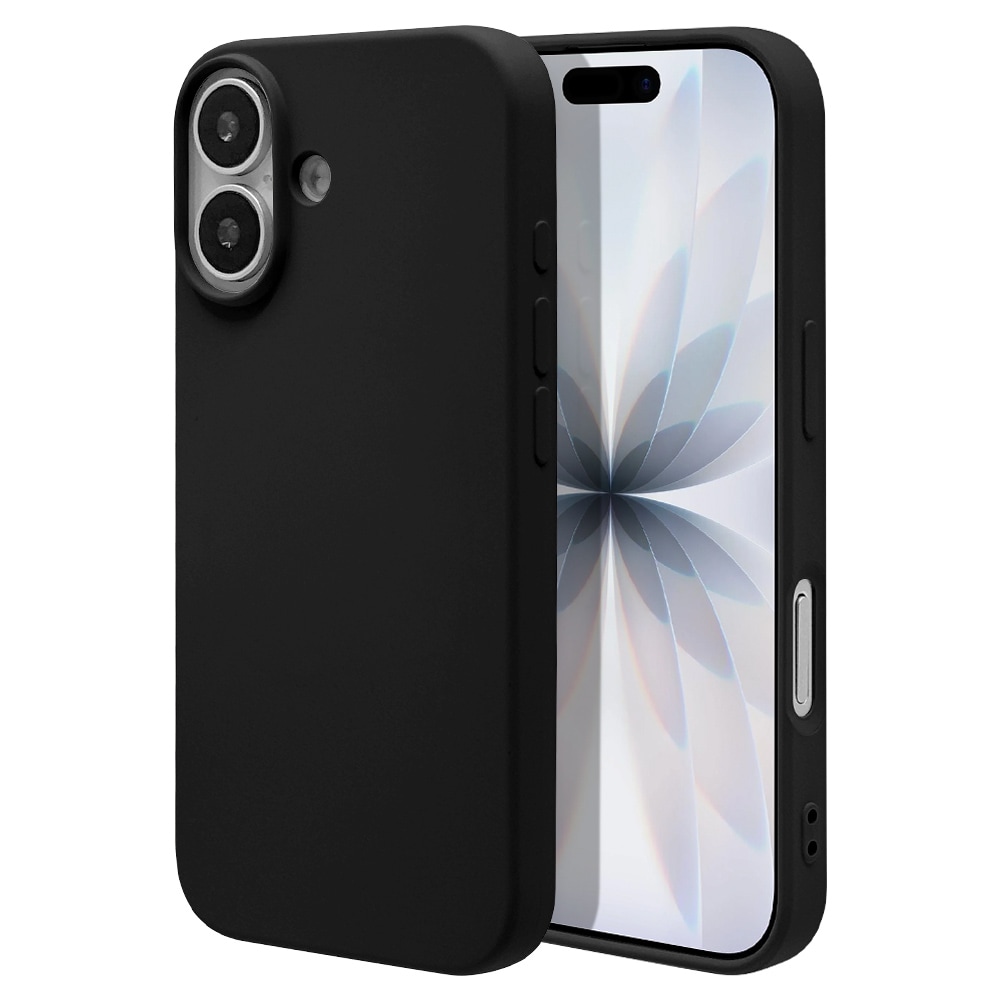 iPhone 17用 純正　黒いシリコンケースとストラップ MagSafe対応iPhone 17シリコーンケース - ブラック - Apple（日本）