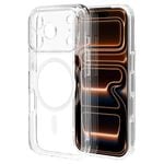 iPhone17 Pro  С ϥ֥å MagSafeб ޥͥåȽ RHINOX 饤Υå ˸ݸ ̩߷ Ѿ׷ MIL Ʃ 5H TPUХѡ 磻쥹 ꥢ ե ޥۥ 9004IP5BHAMLCL 饹Хʥ