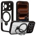 iPhone17 Pro  С ϥ֥å ZEROSAFE Shaft MagSafeб ޥͥåȽ Ѿ׷ۼ MIL ꥢ TPUХѡ դ ɻ 磻쥹б ֥å ե ޥۥ 9006IP5BZSBK 饹Хʥ