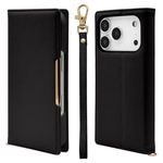 iPhone17 Pro  С Ģ   ٥Ȥʤ 쥶 ɵǽ ϥɥȥåդ ץ  iLBe ֥å ե ޥۥ 9054IP5BBHSBK 饹Хʥ