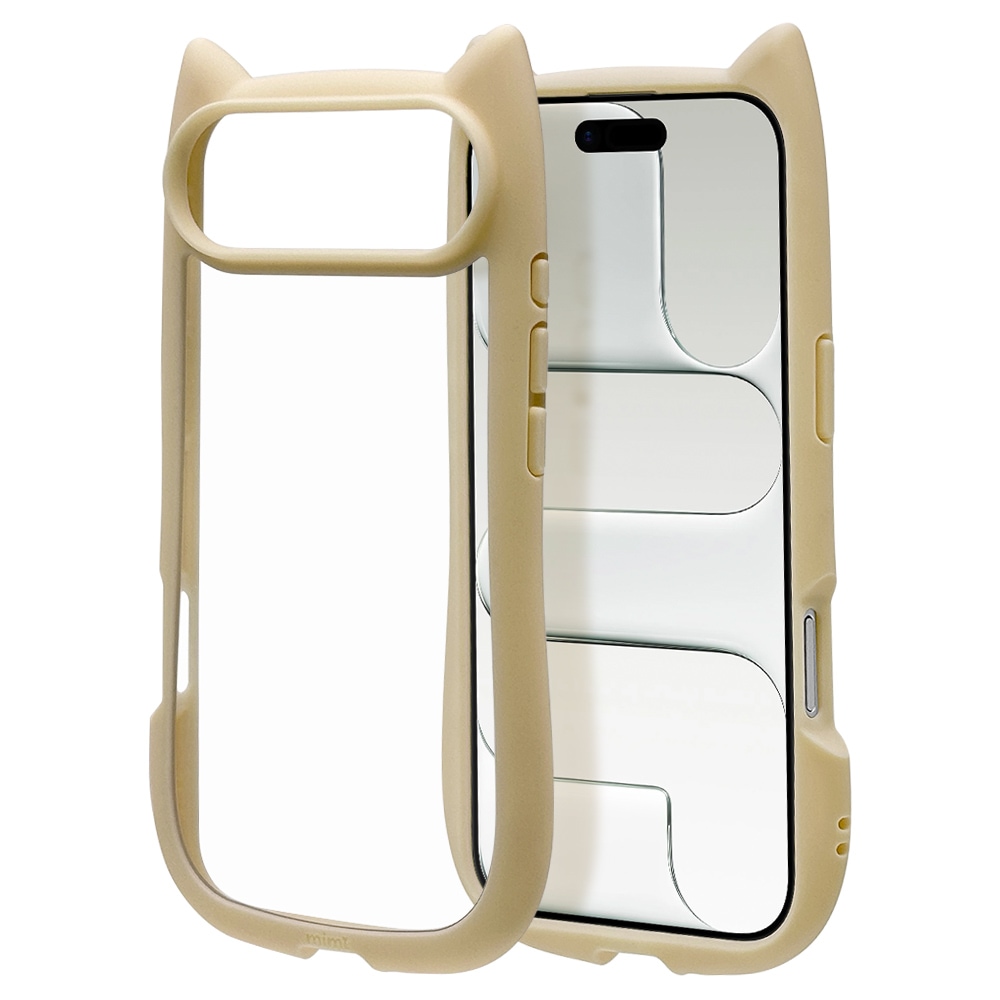iPhone Air ケース カバー ハイブリッド mimi 猫耳 ネコミミ ねこみみ