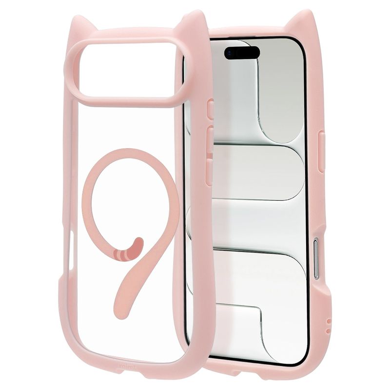 iPhone Air ������ ���С� �ϥ��֥�å� MagSafe�б� �ޥ��ͥåȽ��� mimi ǭ�� �ͥ��ߥ� �ͤ��ߤ� �Ѿ׷� MIL ���̥��ꥢ TPU�Х�ѡ������� �磻��쥹���� ���⡼�����ԥ� �����ե��� ���ޥۥ����� 9079IP5CHPMSPK �饹���Хʥ�