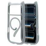 iPhone17 Pro Max  С ϥ֥å MagSafeб ޥͥåȽ mimi ǭ ͥ ͤߤ Ѿ׷ MIL ̥ꥢ TPUХѡ 磻쥹 ⡼֥롼 ե ޥۥ 9112IP5DHPMSBL 饹Хʥ