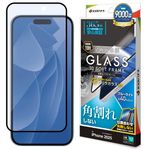 iPhone17 饹ե ݸ ֥롼饤ȥå  ѳ줷ʤ 饬饹 0.25mm 10H եȥե졼 ñŽդ ֥å ե ݸե SGE4872IP5A 饹Хʥ