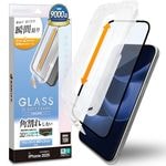 BY iPhone17 Pro ���饹�ե���� �����ݸ� �֥롼�饤�ȥ��å� ����� �ѳ�줷�ʤ� 0.25mm ����10H ���եȥե졼�� ��ܥ�塼����󥬥饹 Ž�ճ�̿ �ִ�Ž�� �֥�å� �����ե��� �ݸ�ե���� MTK-5111IP5B �饹���Хʥ�