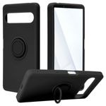 Xperia10 VII SO-52F SOG16 XQ-FE44 ������ ���С� ���եȥ����� TPU �Ѿ׷�ۼ� ���ޥۥ���դ� ��ɻ� ������� �ޥå� �����ɻ� ���ȥ�åץۡ��� �֥�å� �������ڥꥢ10 �ޡ���7 ���ޥۥ����� 9268XP107TPRBK �饹���Хʥ�