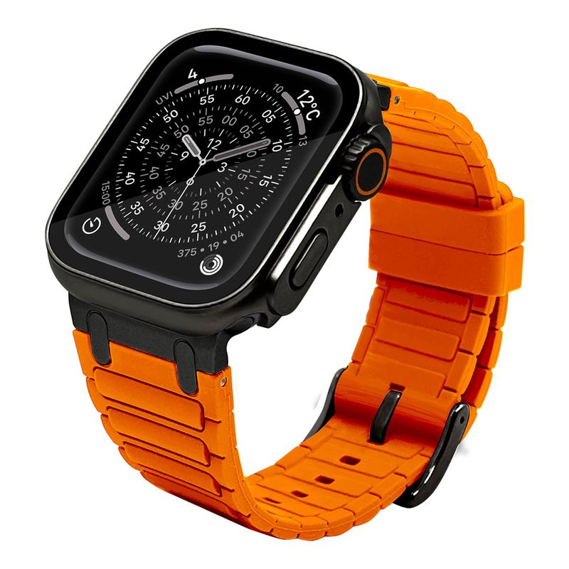 Apple Watch 49mm 46mm 45mm 44mm ULTRA style silicon band1 ����ȥ饹������ ���ꥳ��Х�� ������1 ��æ��ñ �Х�� ����� ���åץ륦���å� �٥�� RBLAWUS4408OR �饹���Хʥ�