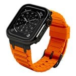 Apple Watch 49mm 46mm 45mm 44mm ULTRA style silicon band1 ����ȥ饹������ ���ꥳ��Х�� ������1 ��æ��ñ �Х�� ����� ���åץ륦���å� �٥�� RBLAWUS4408OR �饹���Хʥ�