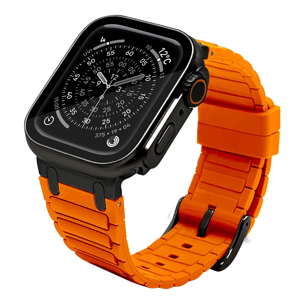 Apple Watch 49mm 46mm 45mm 44mm ULTRA style silicon band1 ウルトラ