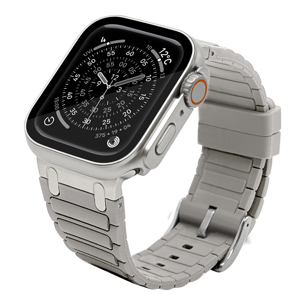 Apple Watch 49mm 46mm 45mm 44mm ULTRA style silicon band1 ウルトラ