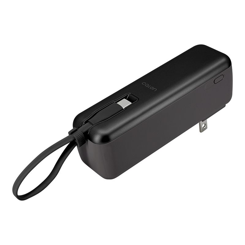 AC��Х���Хåƥ꡼ 5000mAh calon ������C 20��å� Type-C 20W PD�б� �ѥ�ǥ�Х꡼ AC���Ŵ���¢ �����֥���η� ����ѥ��� ����������� ���㥳���륰�졼 iPhone ���ޥ� iPad ������ RLI050AC20W01CGRY �饹���Хʥ�