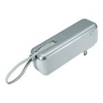 AC��Х���Хåƥ꡼ 5000mAh calon ������C 20��å� Type-C 20W PD�б� �ѥ�ǥ�Х꡼ AC���Ŵ���¢ �����֥���η� ����ѥ��� ����������� ���⡼�����֥롼 iPhone ���ޥ� iPad ������ RLI050AC20W01SBL �饹���Хʥ�