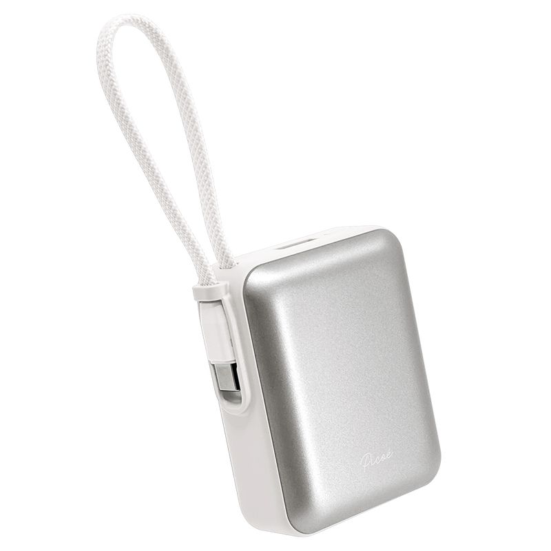 ��Х���Хåƥ꡼ 10000mAh MINI Picoe �ԥ��� 2�ݡ��� ������C 20��å� ������A 3����ڥ� Type-C 20W Type-A 3A PD �ѥ�ǥ�Х꡼ Ķ���� �����֥���η� �ۥ磻�� iPhone ���ޥ� iPad RLI100C20W06WH �饹���Хʥ�