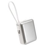 ��Х���Хåƥ꡼ 10000mAh MINI Picoe �ԥ��� 2�ݡ��� ������C 20��å� ������A 3����ڥ� Type-C 20W Type-A 3A PD �ѥ�ǥ�Х꡼ Ķ���� �����֥���η� �ۥ磻�� iPhone ���ޥ� iPad RLI100C20W06WH �饹���Хʥ�