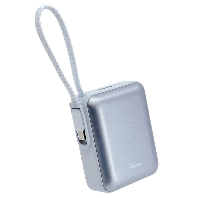 ��Х���Хåƥ꡼ 10000mAh MINI Picoe �ԥ��� 2�ݡ��� ������C 20��å� ������A 3����ڥ� Type-C 20W Type-A 3A PD �ѥ�ǥ�Х꡼ Ķ���� �����֥���η� �֥롼 iPhone ���ޥ� iPad RLI100C20W06BL �饹���Хʥ�