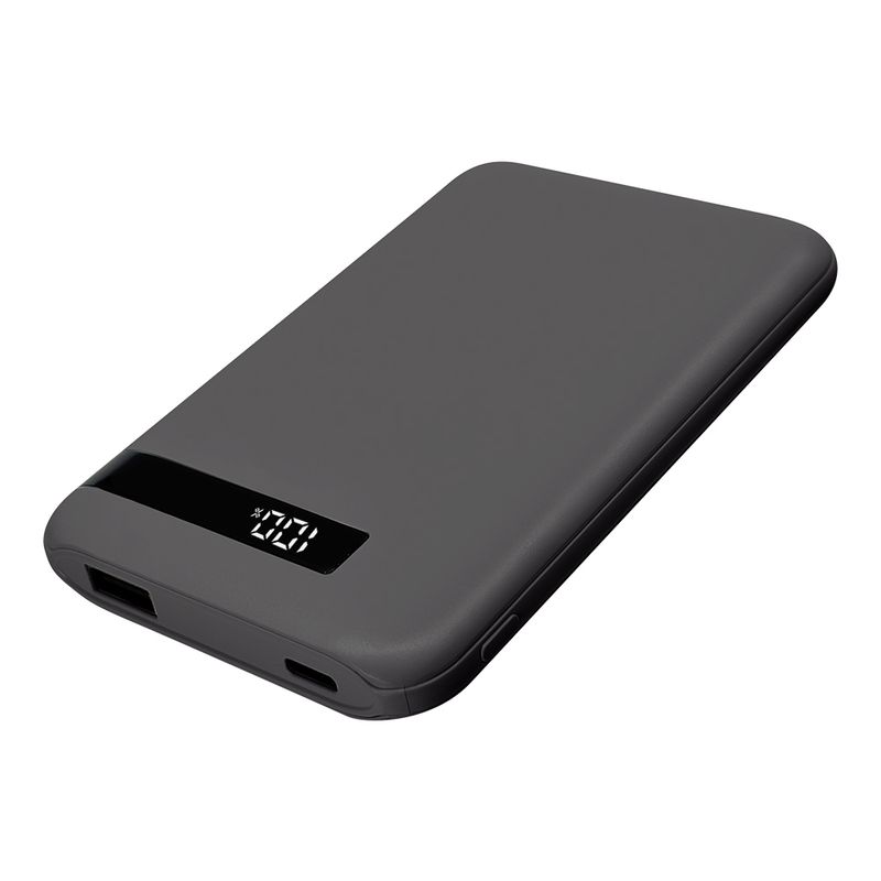 Ĺ��̿ ���� Ⱦ�������� ��������� ��Х���Хåƥ꡼ 5000mAh 2�ݡ��� ������C 20��å� ������A 3����ڥ� USB Type-C 20W Type-A 3A PD Power Delivery ���㥳���륰�졼 iPhone ���ޥ� iPad RLI050C20W03CGRY �饹���Хʥ�