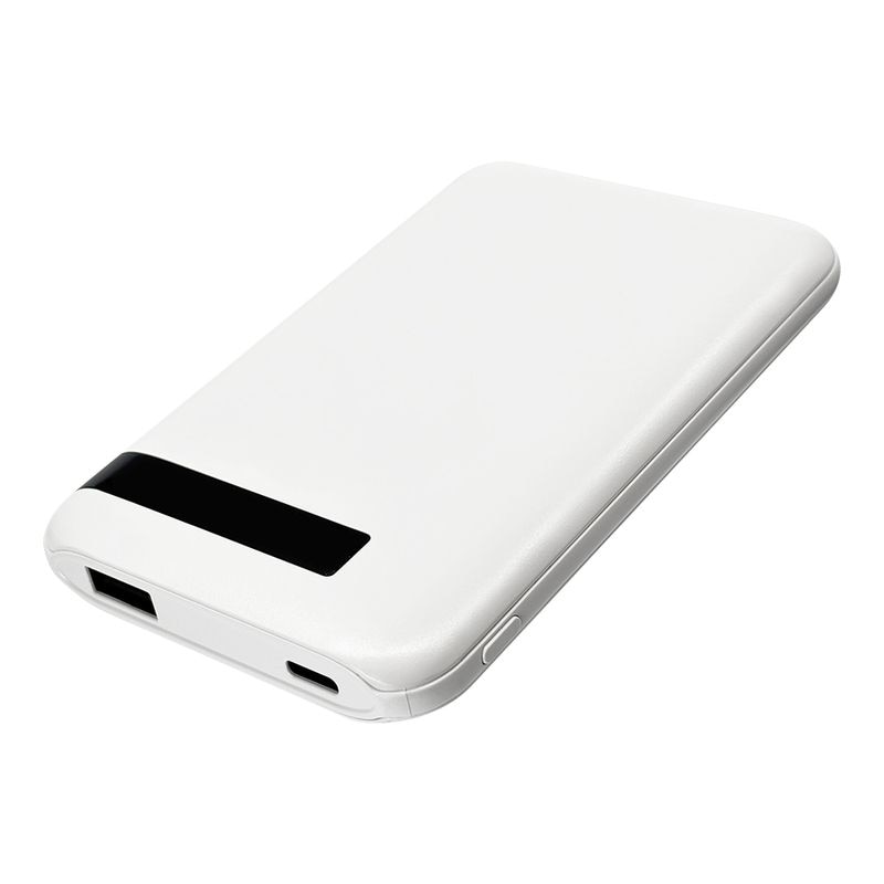 ��Х���Хåƥ꡼ 5000mAh 2�ݡ��� ������C 20��å� ������A 3����ڥ� USB Type-C 20W Type-A 3A PD Power Delivery Ĺ��̿ ���� ��������� �ۥ磻�� iPhone ���ޥ� iPad RLI050C20W03WH �饹���Хʥ�