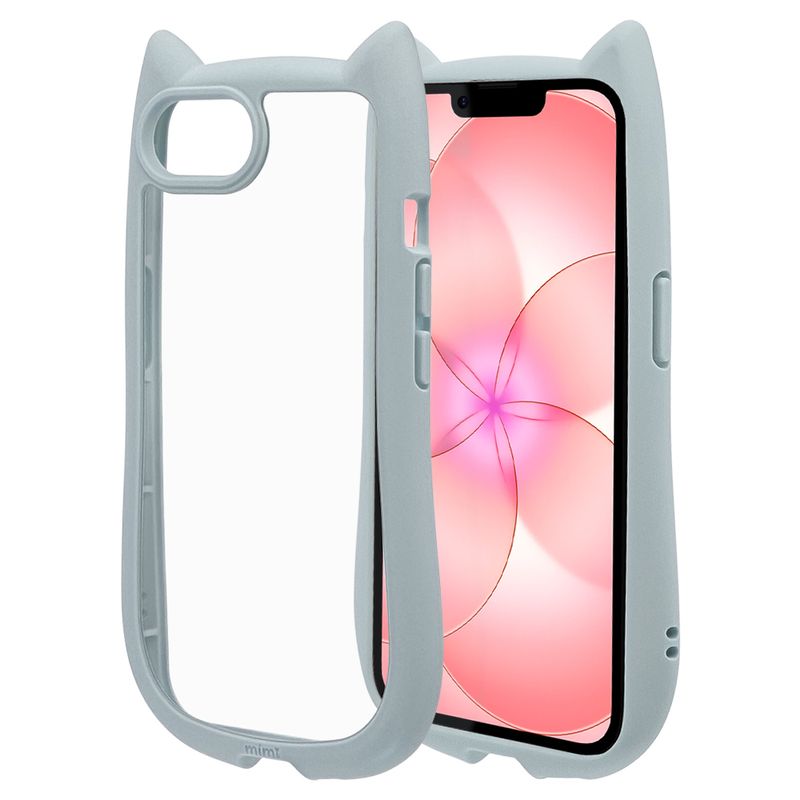 iPhone17e 16e ������ ���С� �ϥ��֥�å� mimi ǭ�� �ͥ��ߥ� �ͤ��ߤ� ǭ �ͥ� �ͤ� �Ѿ׷�ۼ� MIL ���̥��ꥢ TPU�Х�ѡ������� ���ȥ�åץۡ��� ���⡼�����֥롼 �����ե��� ���ޥۥ����� 9455IP6EHPSBL �饹���Хʥ�